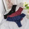 Lace Women Thong Transparent Sexy Briefs Female Intimate Underpants Low Rise Lingerie T Back Knickers