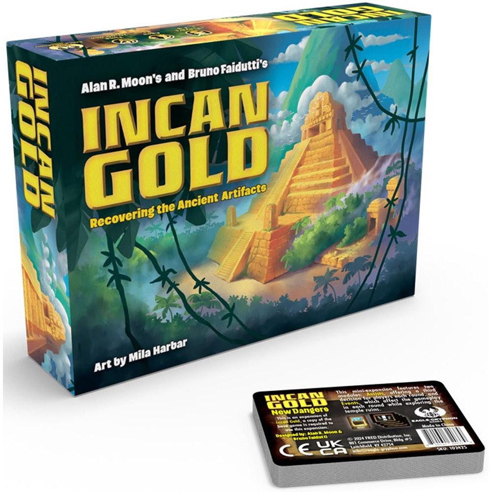 Incan Gold 2024 Edition Inc Новые Опасности Расширение Игра
