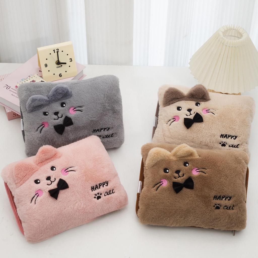 Автоматическая электрическая плюшевая мультяшная грелка для рук с безопасным отключением