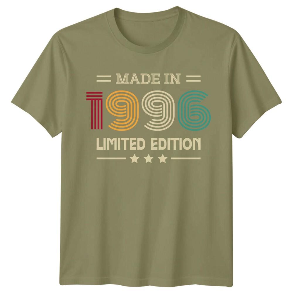 Made In 1996 Unisexs T Shirt 30th Birthday Gift Limited Edition