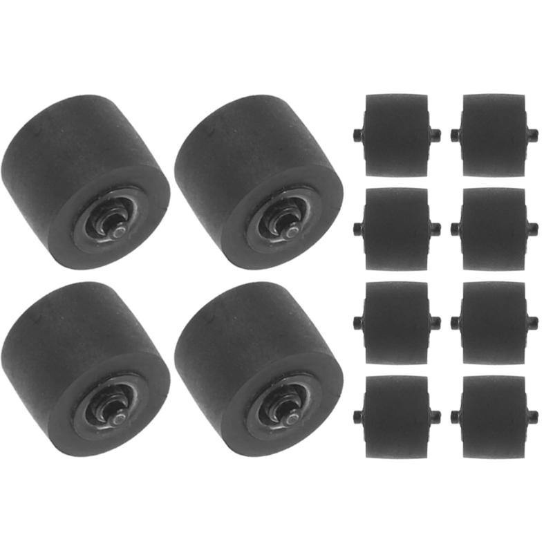 Pack of 12 Rubber Pressure Rollers for Cassettes Recorders 8.5x8mm Easy Installation