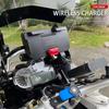 Для BMW R1200GS ADV R1250GS 15 Вт двойной USB интеллектуальный беспроводной держатель для телефона с быстрой зарядкой IPX6 водонепроницаемая навигация GPS подставка база