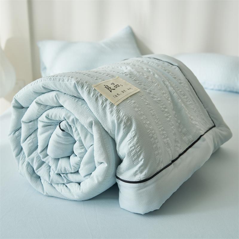 Zero-gravity Cooling Technology, Cool Naked Feeling, Seersucker Cooling Blanket, Ultra-light Breathable Cooling Fabric