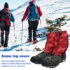 1 Pair Outdoor Leg Gaiter Adjustable Waterproof Men Women Hiking Climbing Snow Skiing Hunting Snake Guard Snow Boot Shoe Gaiter Leg Protector Cover