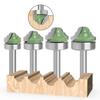 8mm Shank Router Bit Bearing Double Roman Ogee Edging Milling Cutter For Wood Woodwork Line Knife Hobbing