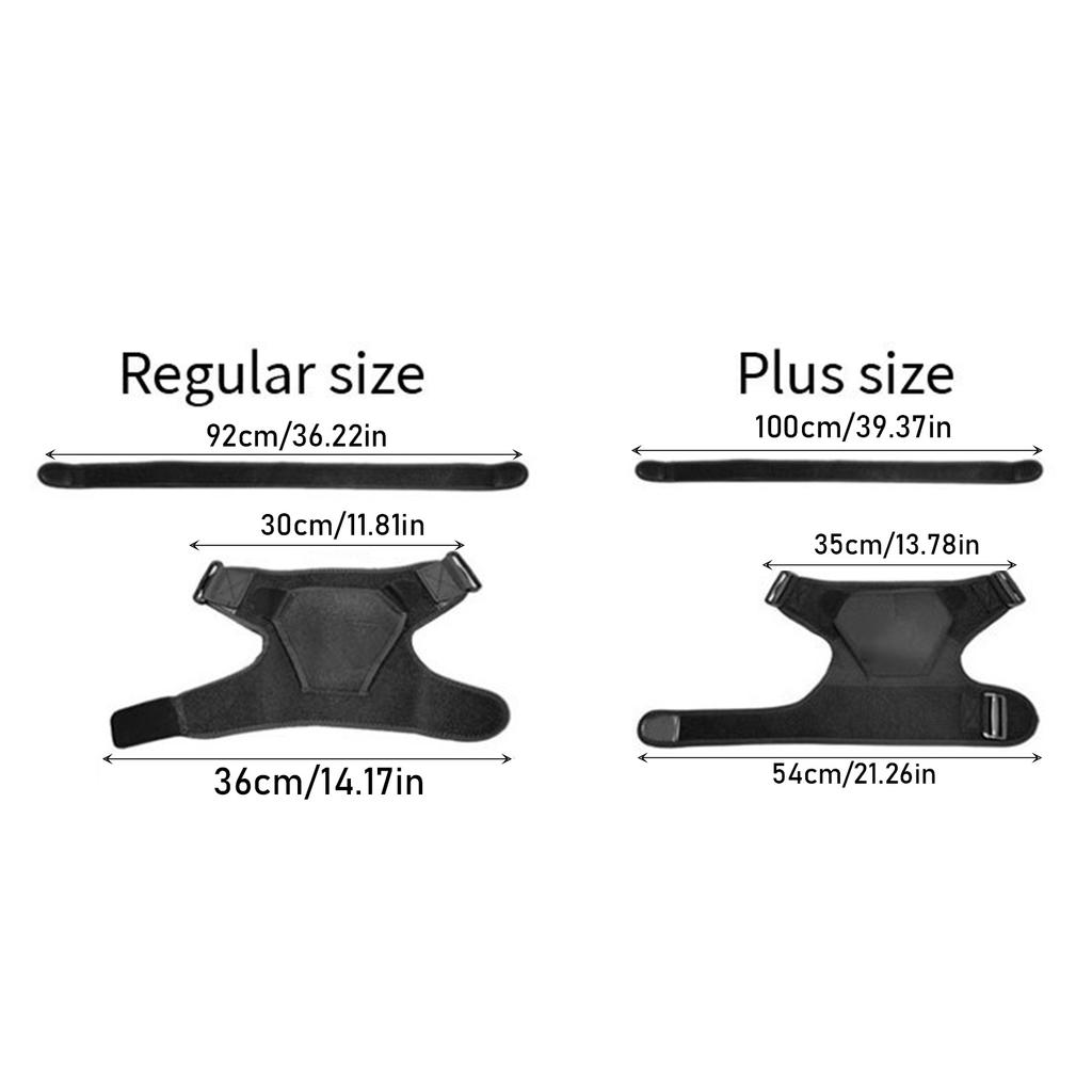 Recovery Shoulder Brace for Men and Women, Shoulder Stability Support Brace, Adjustable Fit Compression Shoulder Sleeve Wrap