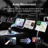 2026 New Super Mini 2in1 Wireless CarPlay Android Auto Adapter for Factory Wired Car with 5G WiFi BT5.0 Plug and Play OTA Update