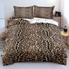 A Canvas of Spots for the Creative Soul - Artistic Leopard Print Bedding Set,Duvet Cover&Pillowcases,A Gift of Aesthetic Vision