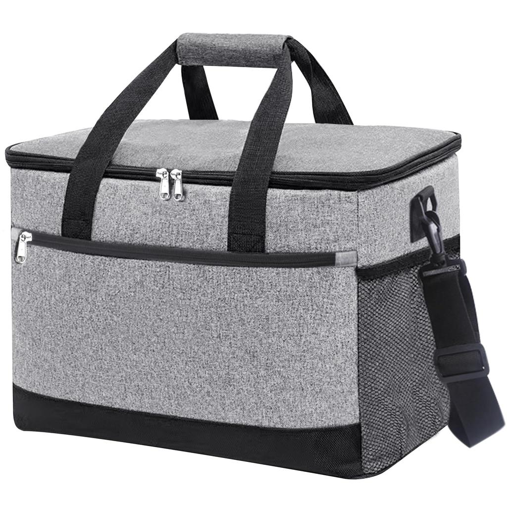 Бескаркасный 30-литровый мягкий складной холодильник большой вместимости, идеально подходящий для и Особенности и и Может переноситься в руке или на плече Сумка, Рыбалка, Кемпинг,