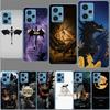 Чехол для телефона F-Fourth W-Wing Dragon для Redmi Note 13 12 14 15 Pro Plus 13R 11 11T 11E 11S 10 Pro 10S 9 9S Прозрачный ТПУ Чехол для мобильного телефона Ca