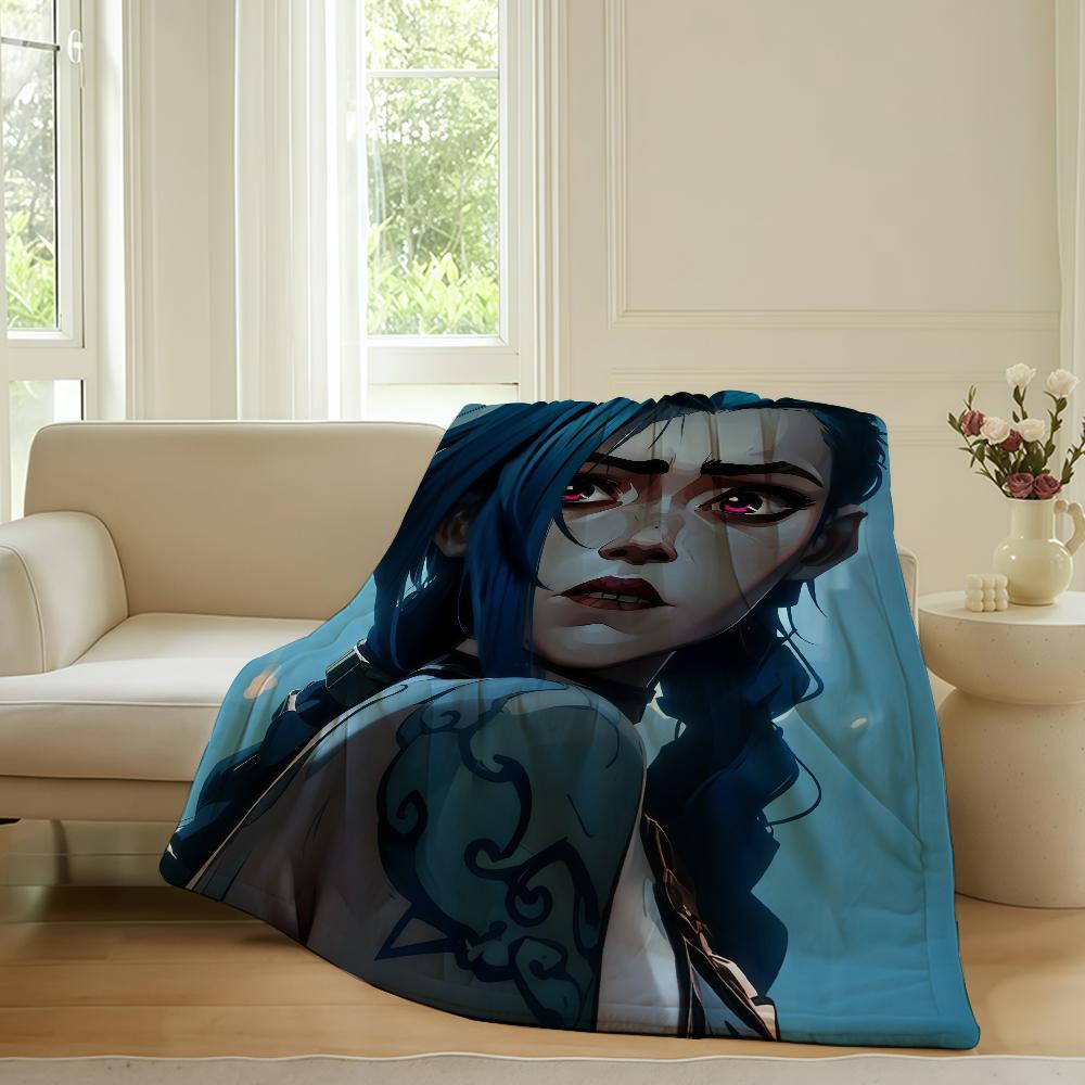 Модный принт COOL J Jinx Плед для дивана, офиса, кровати, самолета, путешествий, сна, чтения, отдыха, кемпинга. Мягкий и теплый.