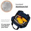 DeLorean Time Machine Back To The Future Insulated Lunch Bag for Kids School Cooler Thermal Food Box Tote Lunch Boxes Container