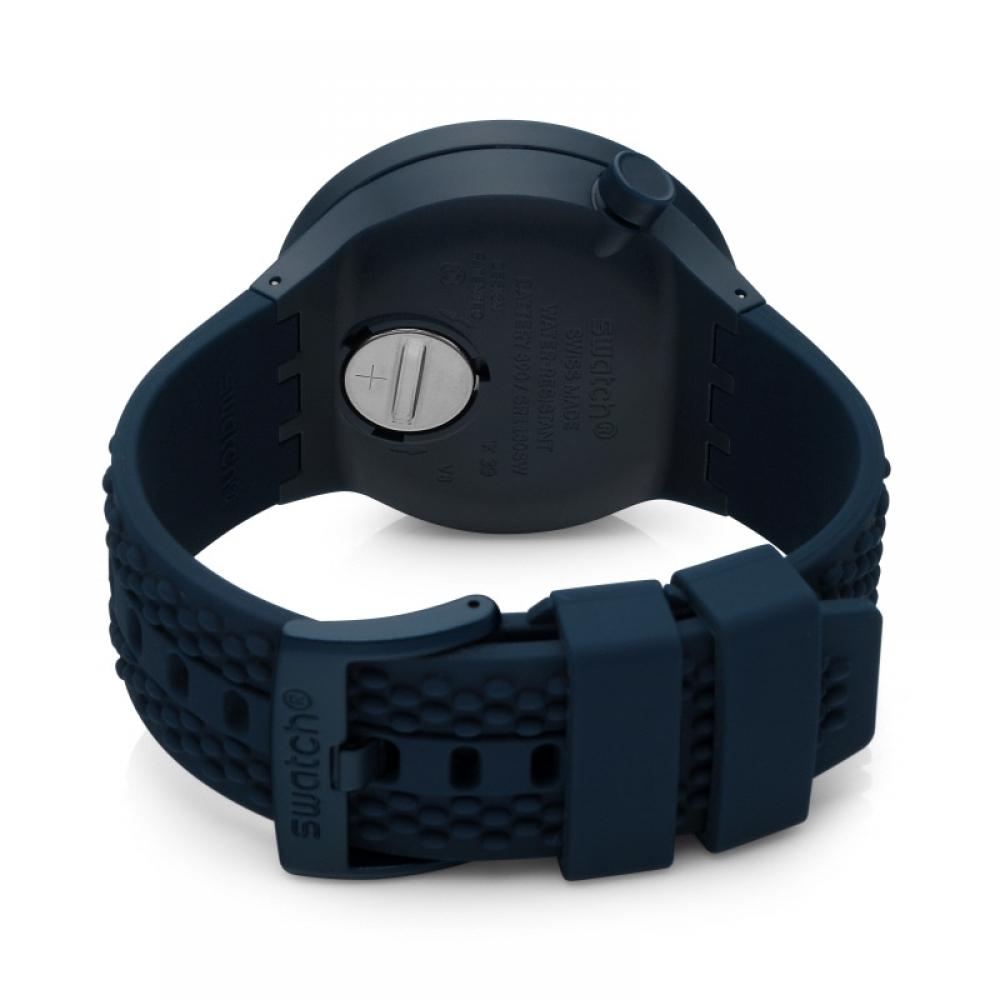 Swatch So27n100 SWatch Big Bold Bbnavy Мужские часы из уретана