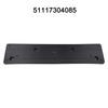 Держатель номерного знака OEM 51117304085 Износостойкая конструкция Для BMW X5 2013-2018 Автомобильный держатель номерного знака Бампер