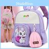 Squirrel Cartoon Pattern Cute Animal Kids Girl Backpack For School And Nursery