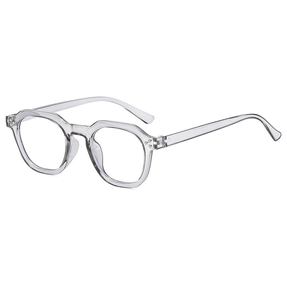 New fashionable Mi Spike sunglasses, European and American INS retro sunglasses, men's minimalist photo, trendy internet celebrity flat mirrors