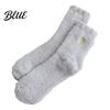 Декоративные носки в милом стиле, 1 пара, женские пушистые носки-тапочки, мягкие, плюшевые, теплые, утолщенные, пушистые, для сна, зимние, домашние, уютные, флисовые, высокие, облачные