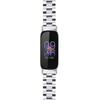 Для Fitbit Inspire 3 Ремешок на запястье из нержавеющей стали 3 бусины Сменный ремешок для смарт-часов