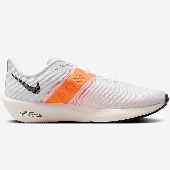 Nike Rival Fly Size 4, White/Total Orange/Pale Ivory/Black, FV6040-101, 23.0cm