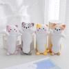 16CM Funny Long Cat Plush Toy Keychain Cute Animal  Doll Bag Hanging Decoration Doll Brithday Gifts For Girl