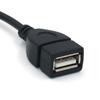 Автомобильный MP3-плеер конвертер 3,5 мм штекер Aux аудио разъем в USB 2.0 гнездо конвертер кабель шнур адаптер