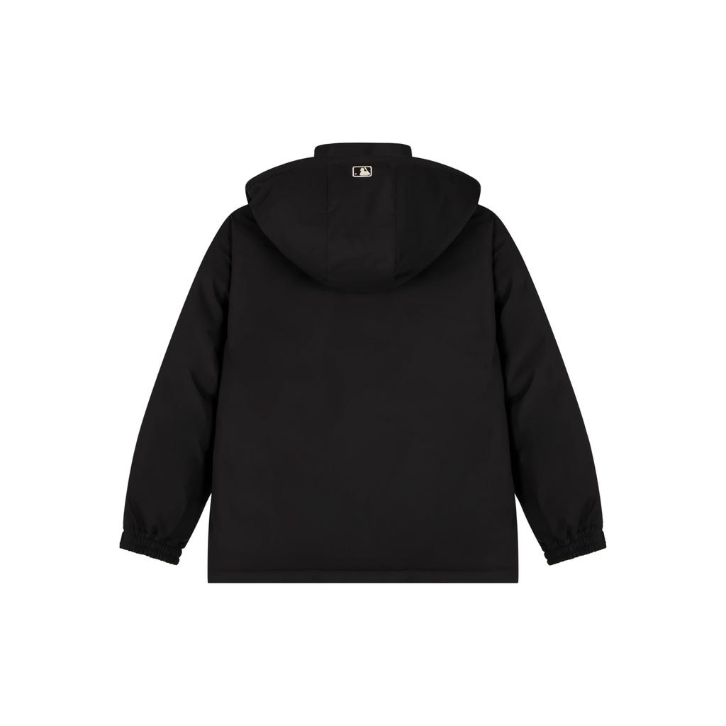 Новый пуховик MLB FW23 средней длины унисекс черный 3ADJEC736-50BKS