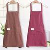 Breathable Kitchen Apron Resistant Dirt Catering Aprons Fashion Cleaning Clothes  Kitchen
