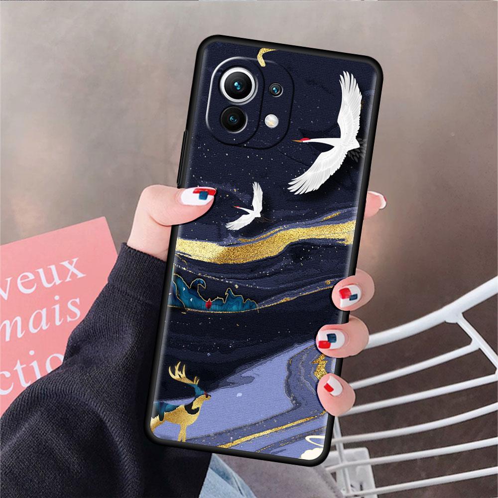 Чехол Opera Retro Girl Funda для Xiaomi Mi 11 Lite 5G NE 11T Pro 10T 9T Note 10 12 12X 12S, ультрамягкий силиконовый чехол для телефона