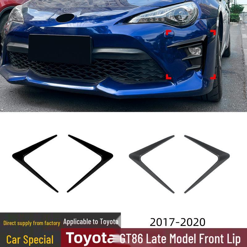 Наклейка на передний воздухозаборник-крыло для Toyota 86/GT86 2017-2020
