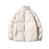 Winter Men Thick Jackets Casual Warm Parkas Solid Color Puffer Jacket Cotton-padded Coats Fashion Outwear Men's Clothing Top