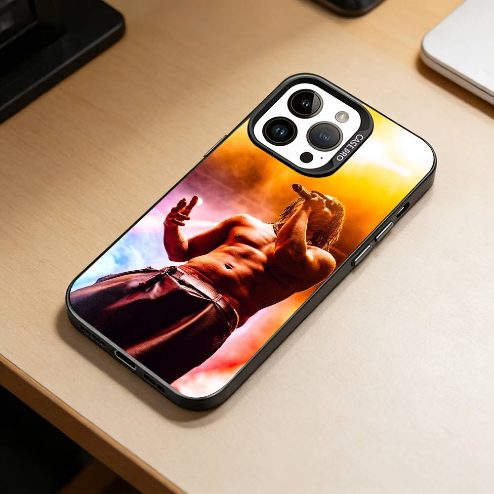 Чехол для телефона от рэпера Matue-333 для iPhone 17,16,15,14,13,12,11 Plus,Pro Max,XS, Разноцветный Серебристый Чехол для телефона Funda Cover