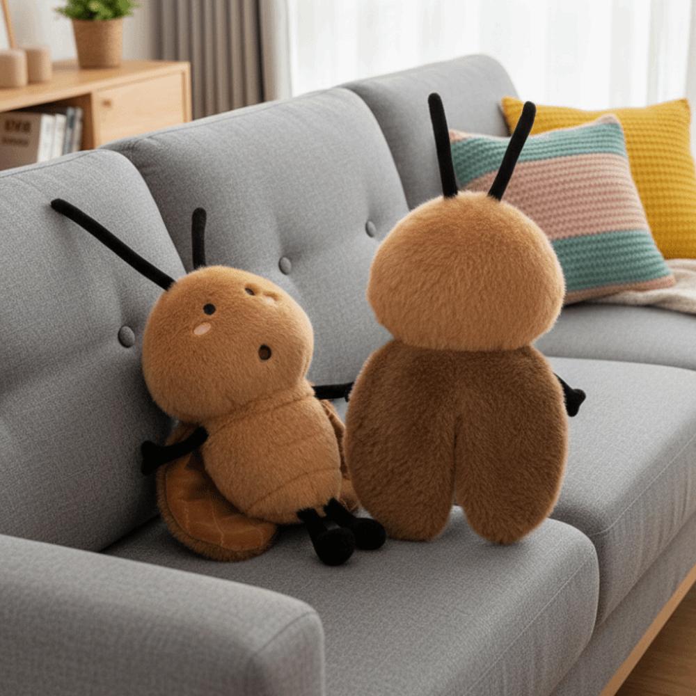 Parody Cockroach Plush Doll South Cockroach Plush Toy Cartoon Cockroach Stuff Toy Kids