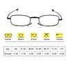 Frame Rotation Telescopic Legs Includes Glasses Case Presbyopia Eyeglasses Folding Reading Glasses