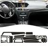 Для Mercedes класса C W204 5D Carbon Fiber Pattern Interior DIY Trim Decals