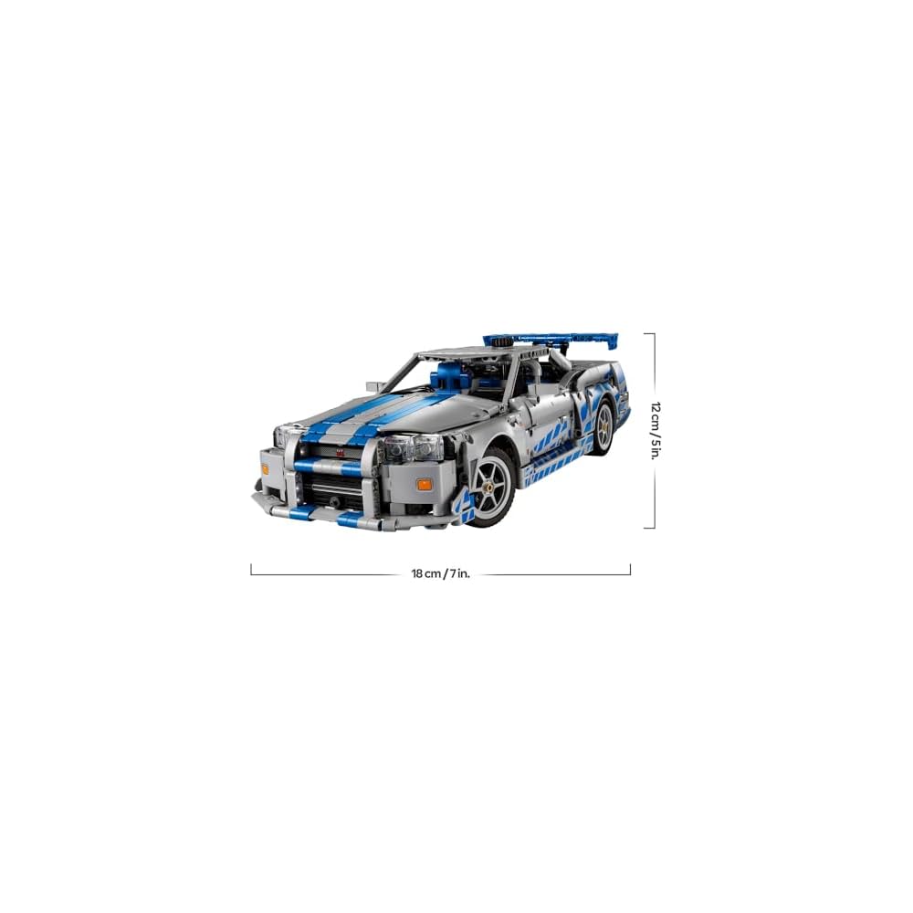 Lego Technic Форсаж Nissan Skyline GT-R R34 Конструктор Игрушка для Детей и Взрослых 42210