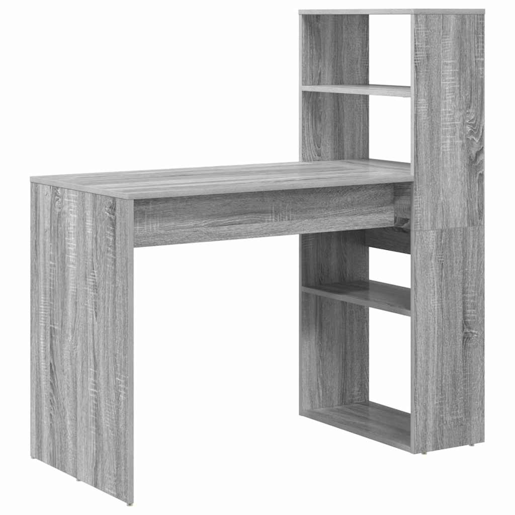 Desk Grey Sonoma 113 x 54 x 120 cm Particleboard