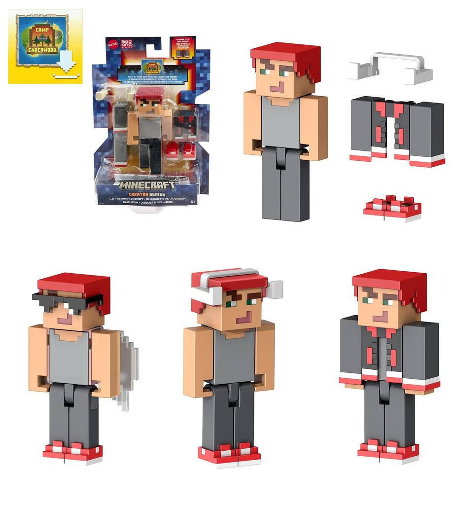 Minecraft Creator Series Figure E Assortment of 8 6 and [Box Figures] [Ages Up] 986E-HJG74
