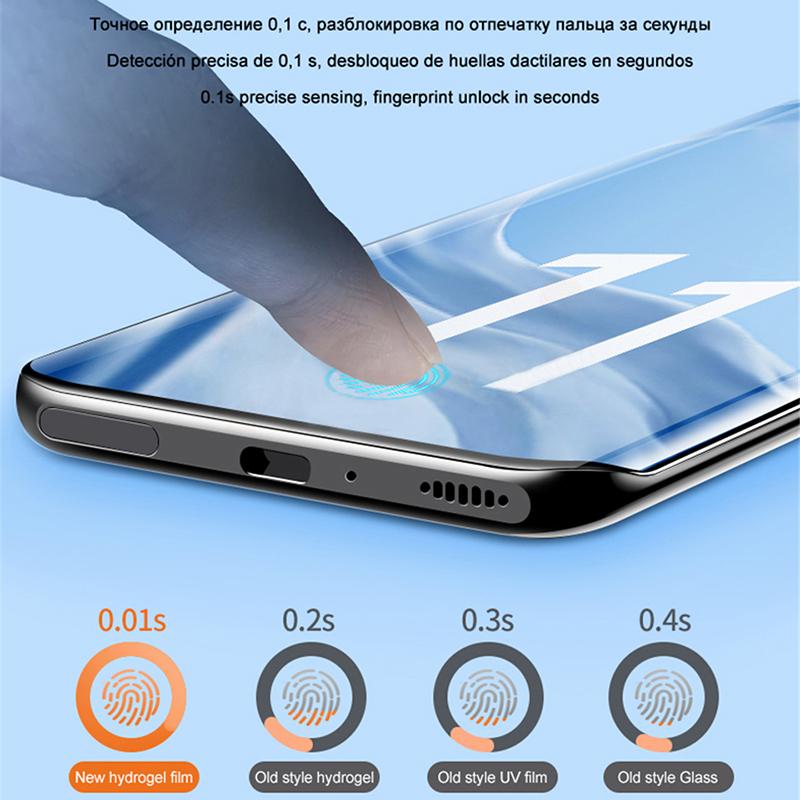 2 шт. HD гидрогелевая пленка для iPhone Samsung Huawei Honor Xiaomi Redmi OPPO Realme Vivo OnePlus Защитная пленка для экрана телефона мягкое полное покрытие