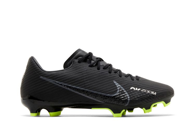 Мужские кроссовки Nike Zoom Vapor 15 Academy FG/MG Черный Темно-дымчато-серый Черный/Темно-дымчато-серый