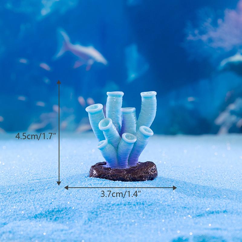 Мини-фигурка океана, украшения из смолы, милая морская жизнь, морские животные, крошечная статуэтка, аквариум, домашний рабочий стол, микроландшафтный декор