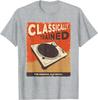 Classically Trained DJ Turntable Graphic Tee Unisex's Casual Short Sleeve Cotton T-Shirt