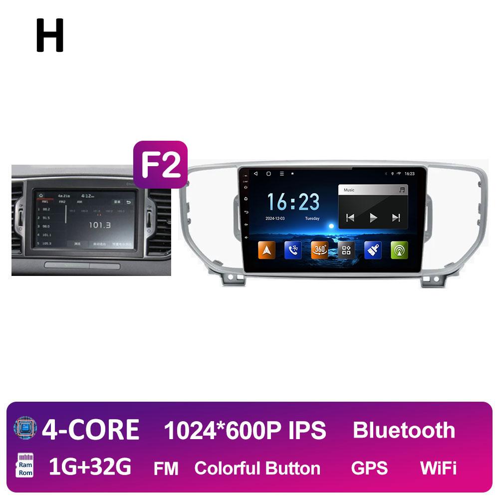 Bluetooth Android 14 для KIA Sportage 4 QL 2016 2017 2018 навигация GPS автомобильный радиоприемник видеоплеер беспроводной Carplay WIFI аксессуары