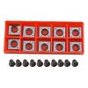 10pcs Square Carbide Tool Inserts 14mm for Woodworking and Spiral Planers