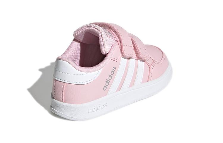 adidas Кеды для скейтбординга Neo Breaknet Низкие Розово-белые для младенцев и малышей GZ7647