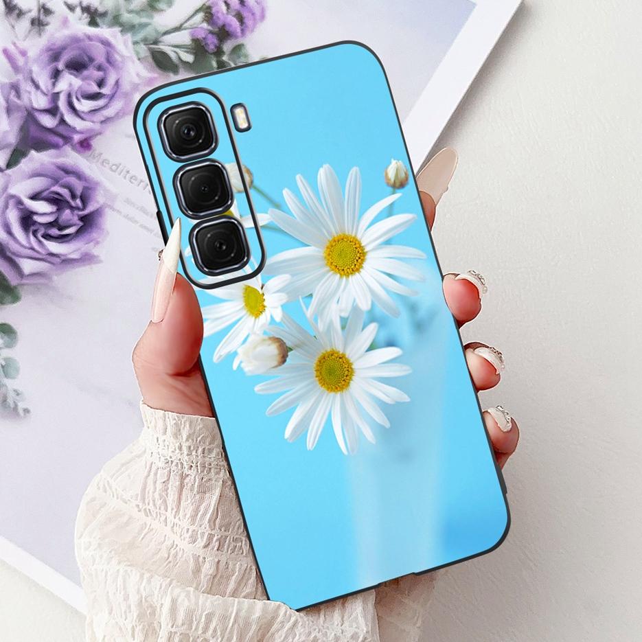 Чехол для Infinix Hot 50 Pro Plus X6880 Милый чехол-рыбка Кои Мягкий ТПУ Чехол для телефона Для Infinix Hot 50 Hot50 Pro 4G X6881 X6882 Сумки