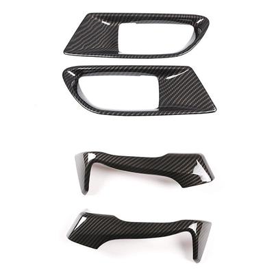 Накладки на внутренние ручки дверей из углеродного волокна для 12-21 Toyota 86, Subaru BRZ, SCION FR-S