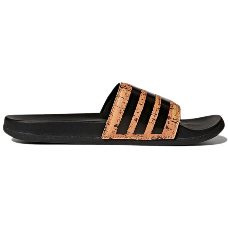 Adidas Adilette Cloudfoam Plus Cork Slides Casual Non-Slip Sandals Men Slides Palm CG3413