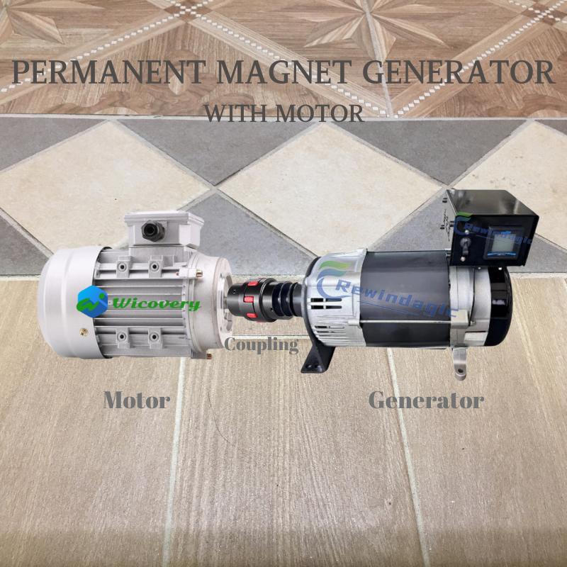 50KW 30KW Generator Set 220V 380V Permanent Magnet Generator Magnetic Alternator Free Energy Generator Power Electric Generator