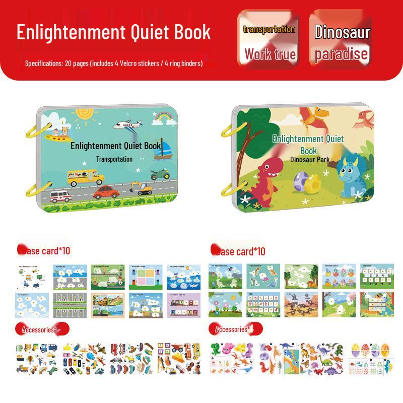 Книга-наклейка для раннего развития: Распознавание букв для детей 3-6 лет - Интерактивная развивающая игрушка