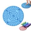 Массажный коврик для ног, акупрессурный коврик для ног, релаксационный коврик для ног, круглый массажный коврик, точечное давление на ноги, акупрессурная доска для упражнений